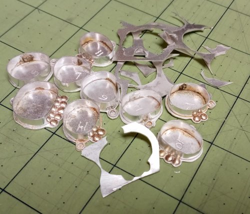 Judy Larson's Gemstone Chains Reimagined - , Contemporary Wire Jewelry, Butane Torch, Soldering, Solder, cut out the pieces